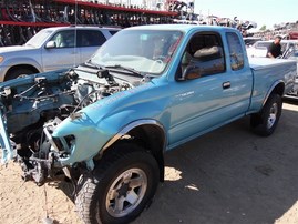 1996 Toyota Tacoma Teal 3.4L AT 4WD Z21515